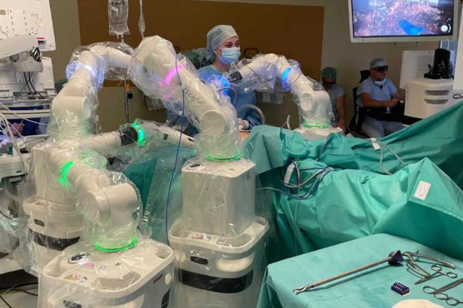 quanto tempo dura cirurgia robótica